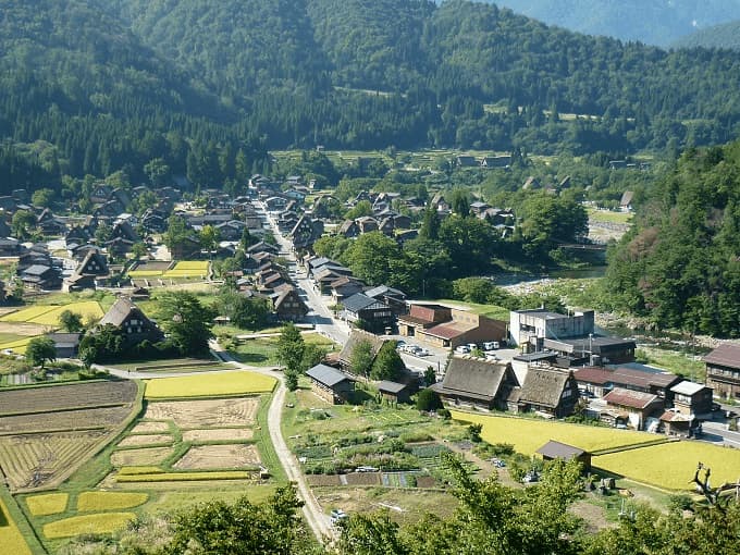 白川郷の写真