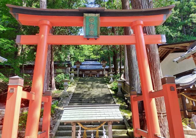 高山の日枝神社の写真