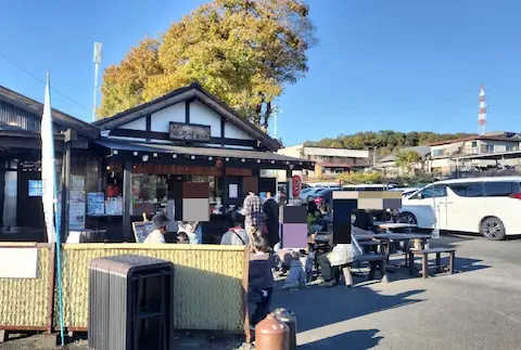 永保寺駐車場にあるお店