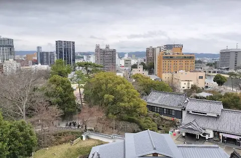 岡崎城天守