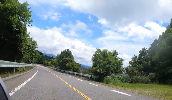 茶臼山高原道路