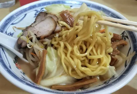 岐阜中津川のラーメン店しずものサッポロラーメン味噌の写真