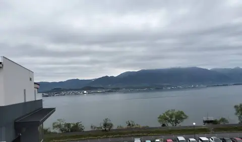 水春からの景色