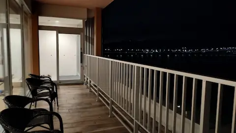 水春からの景色