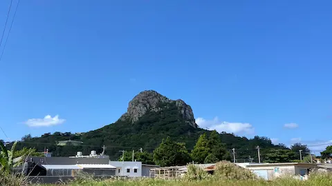 城山 伊江島