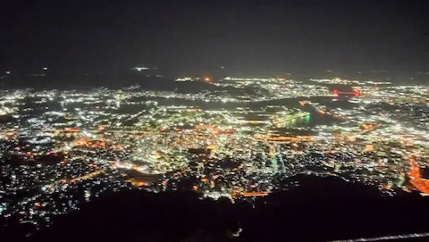 皿倉山夜景