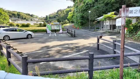 浜野浦の棚田駐車場