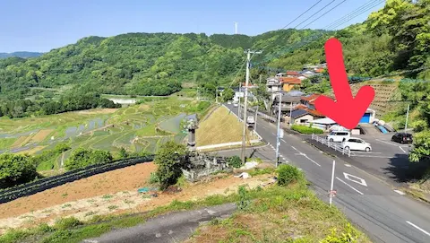 大浦の棚田駐車場