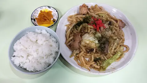 ホルモンうどん