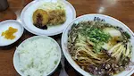たにの尾道ラーメン。日替わり定食。