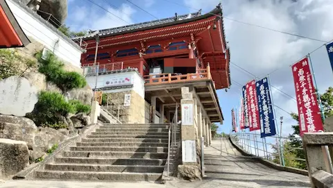広島の千光寺外観