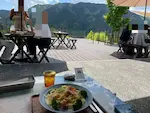 岐阜の絶景カフェCROCE season2のテラス席
