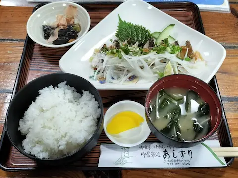 うつぼタタキ定食