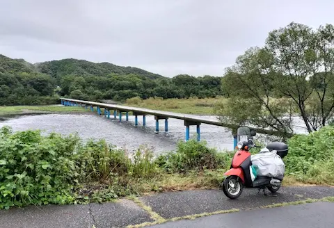 佐田沈下橋