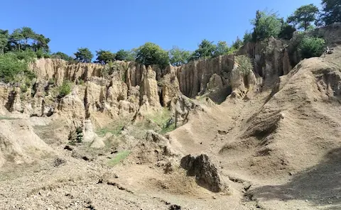 阿波の土柱