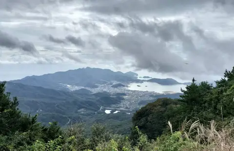 寒霞渓スカイライン景色